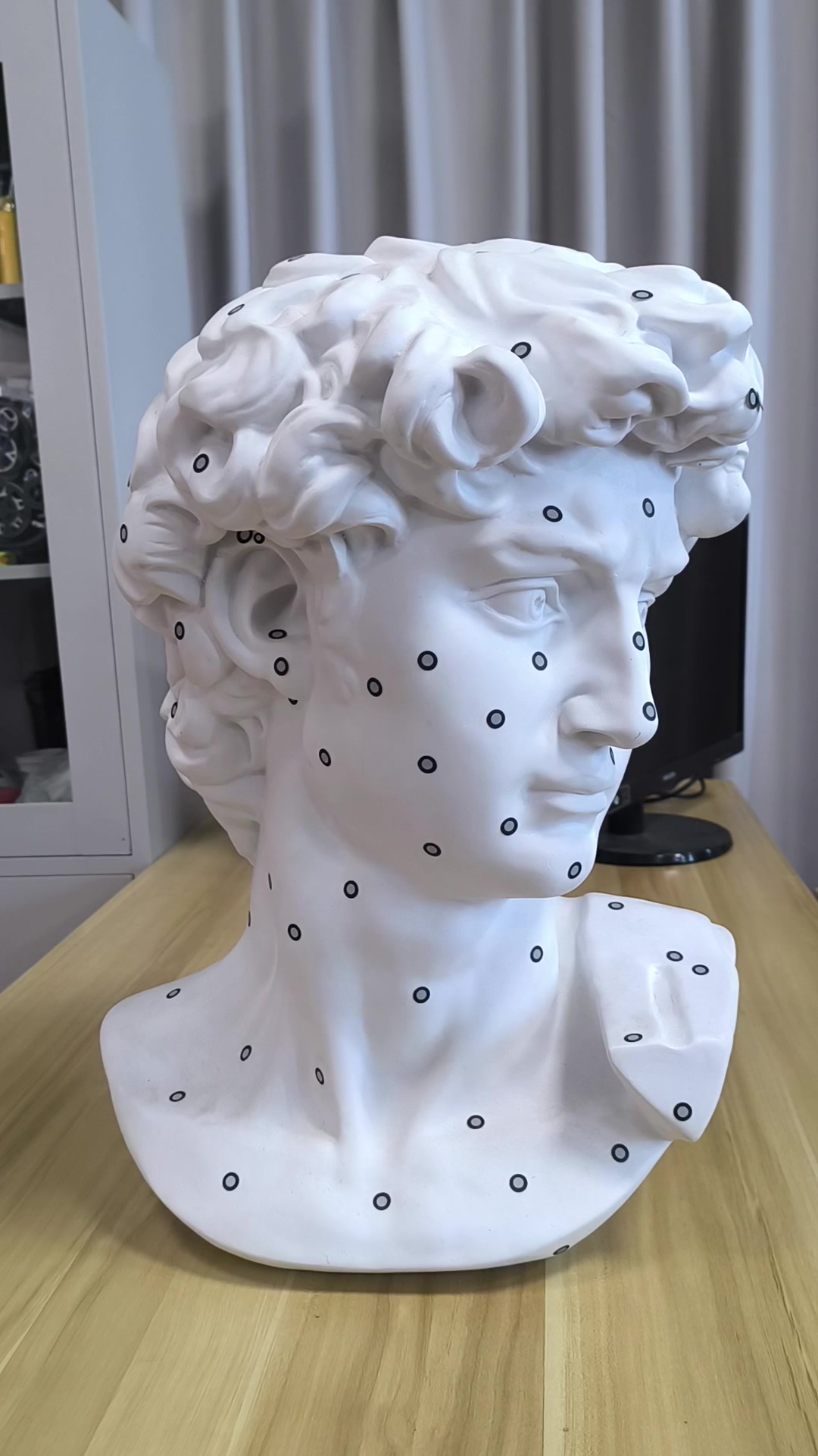 大卫头像树脂模型